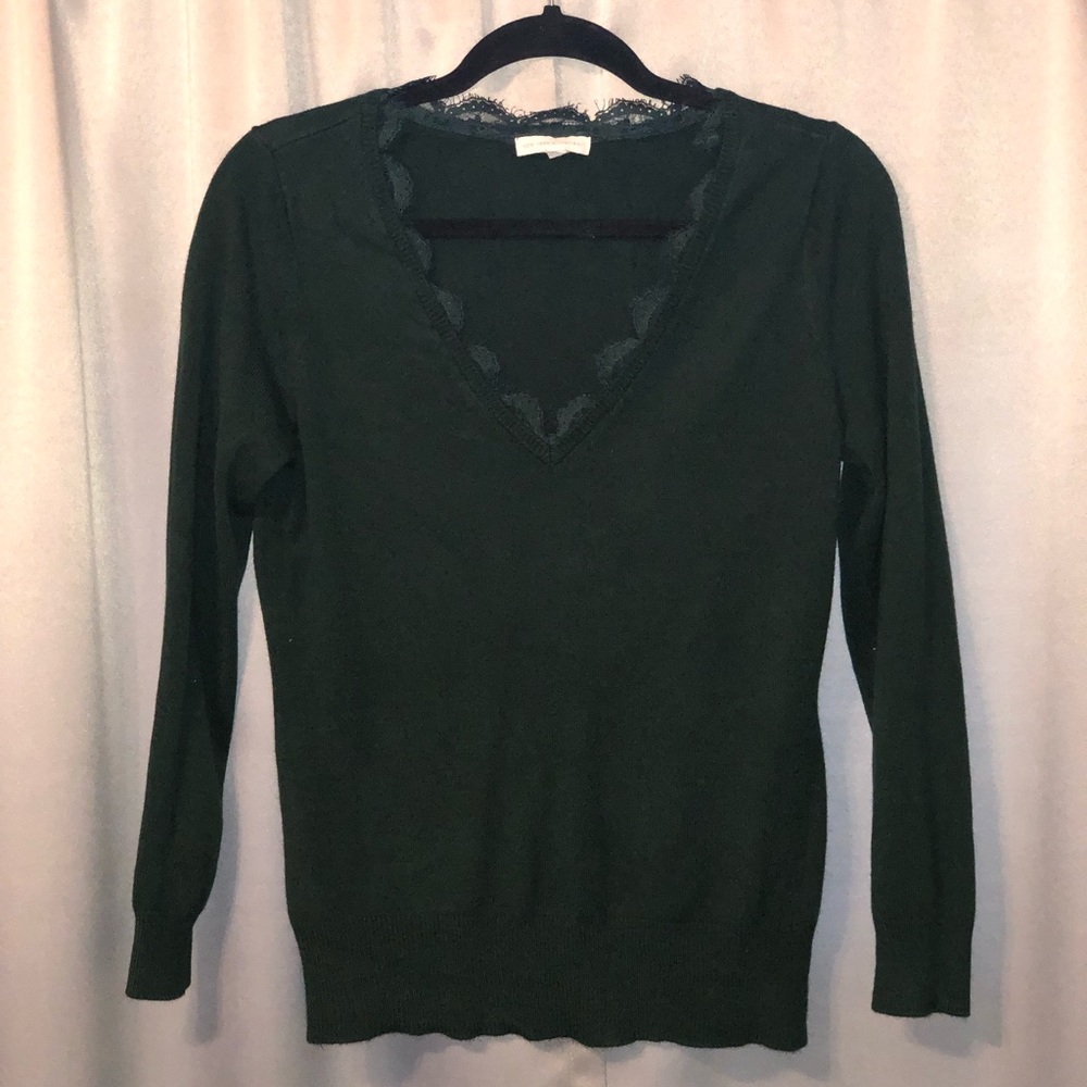New York and Company dark green sweater